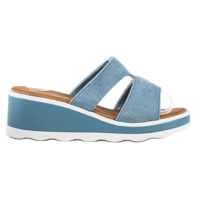 Weide Wedge sandaalit sininen