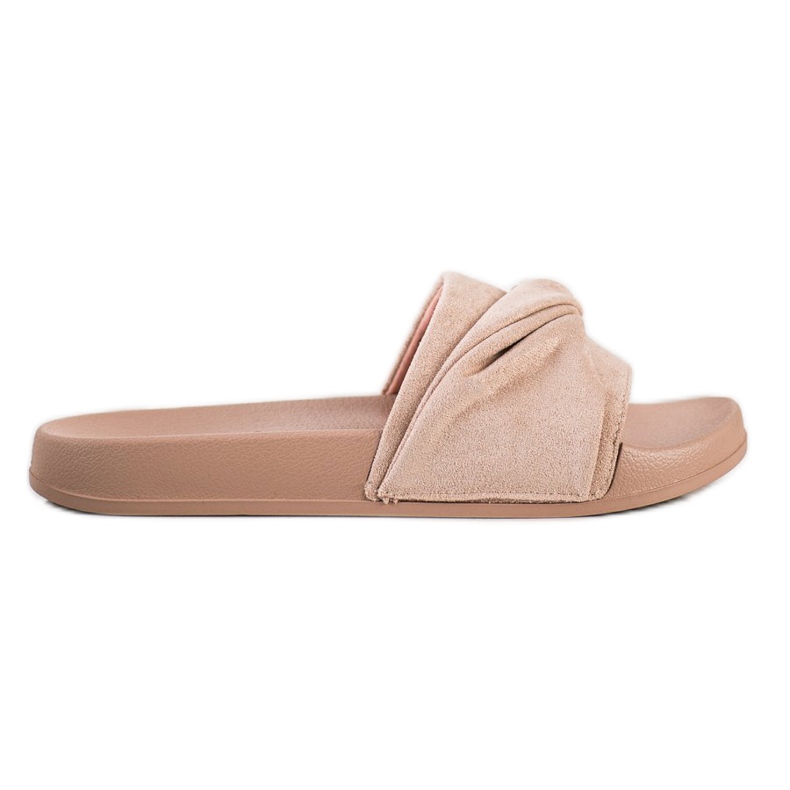 Mukavat VINCEZA -mokkanahkatossut ruskea