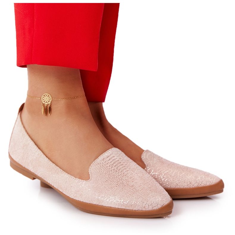 Naisten Loaferit Sergio Leone MK700 Suede Pinkki vaaleanpunainen