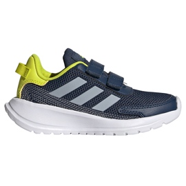 Adidas Tensaur Run C lasten kengät harmaa-vihreä FY9196 tummansininen
