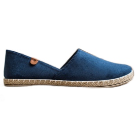 SHELOVET Slip-on Navy Blue Espadrilles tummansininen