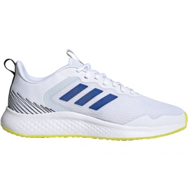 Adidas Fluidstreet M FY8459 juoksukengät valkoinen sininen