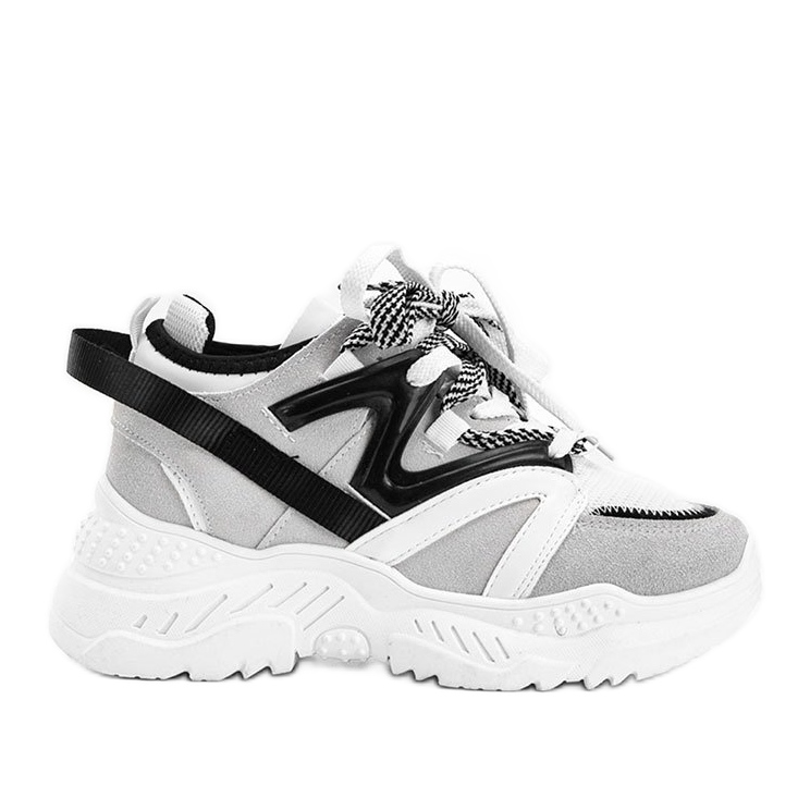 Harmaat lenkkarit paksulla Aracela -pohjalla