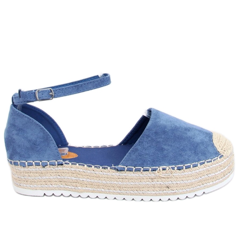 Espadrillit, siniset sandaalit 2138 Sininen