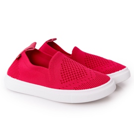 Lasten Slip-On Big Star HH374102 Fuchsia vaaleanpunainen