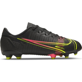 Nike Mercurial Vapor 14 Academy FG / MG Junior CV0811 090 jalkapallokengät musta musta