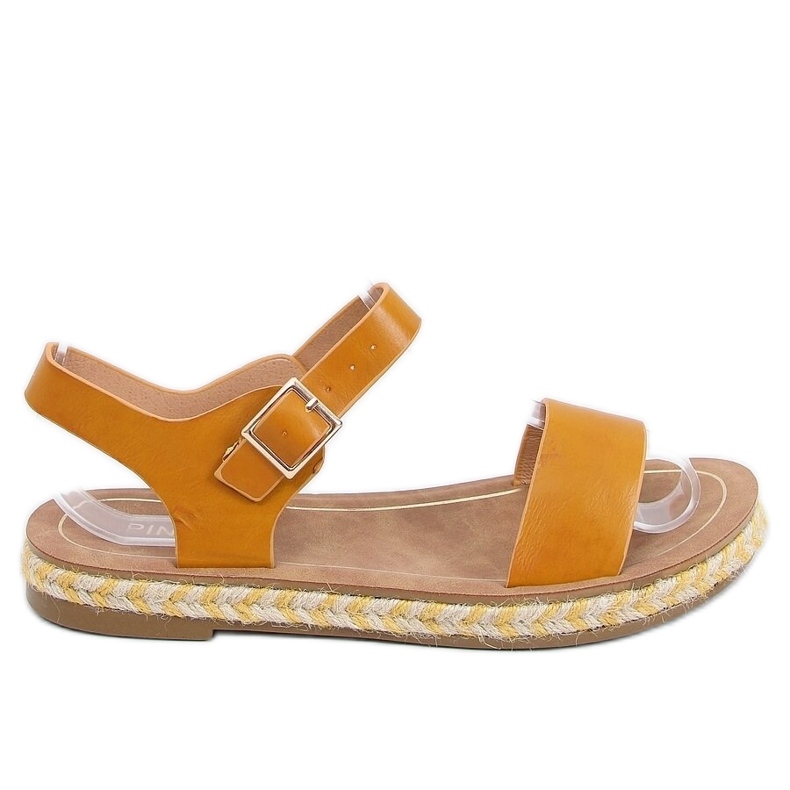 Sandaalit espadrilles honeyTH005 Keltainen Sandaalit espadrilles honeyTH005 Keltainen