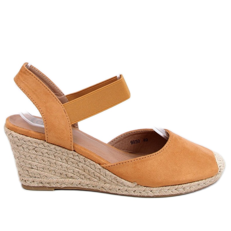 Espadrillot kiilakamelilla 9R50 Camel monivärinen