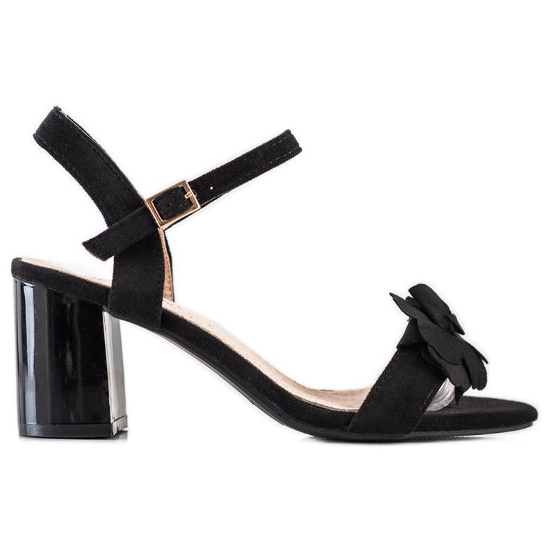 S. BARSKI Sandaalit kukilla S.BARSKI musta