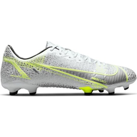 Nike Mercurial Vapor 14 Academy FG / MG CU5691 107 jalkapallokengät hopea