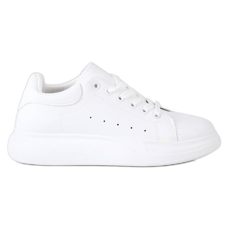 SHELOVET Valkoiset lenkkarit lavalla valkoinen