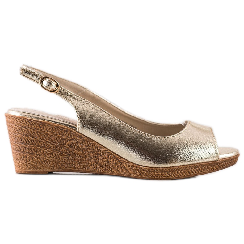 Goodin Rento Wedge sandaalit kultainen