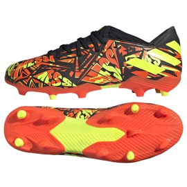 Adidas Nemeziz Messi.3 Fg M FW7426 jalkapallokengät punainen