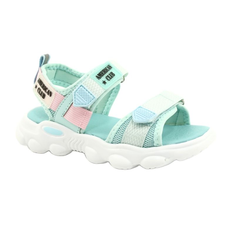 American Club Tyttöjen vihreät sandaalit vihreät RL32/21