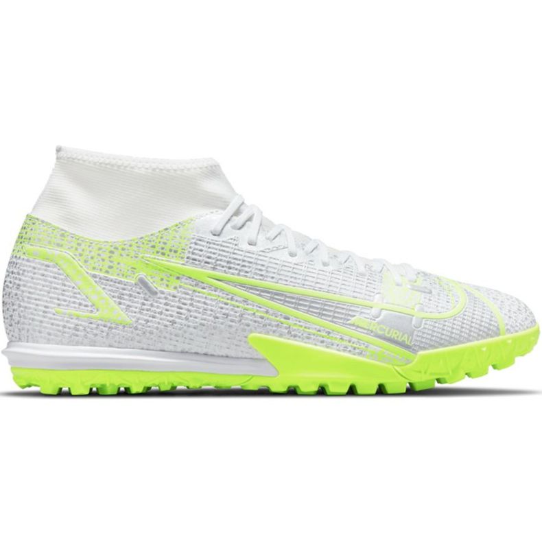 Nike Mercurial Superfly 8 Academy Tf CV0953 107 jalkapallokengät hopea