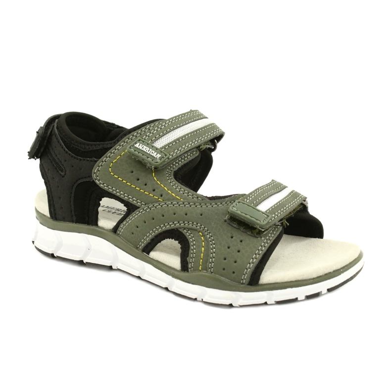 American Club Urheilupoikien nahkainen insertti ES33/21 khaki vihreä