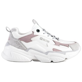 Naisten lenkkarit Big Star HH274255 valkoinen