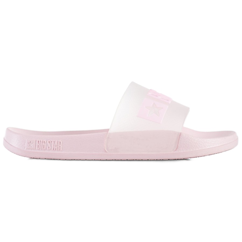 Big Star Naisten suuret tossut FF274A201 vaaleanpunainen