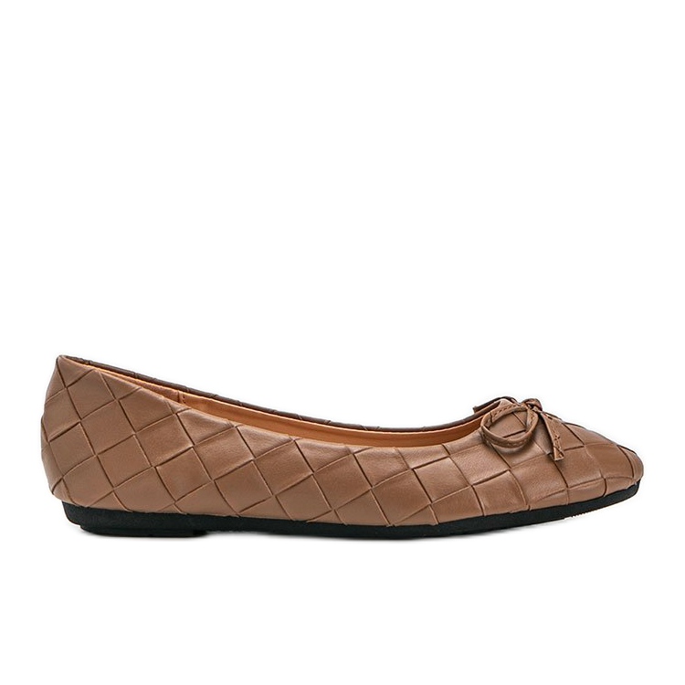 Kaiden beige punotut ballerinat