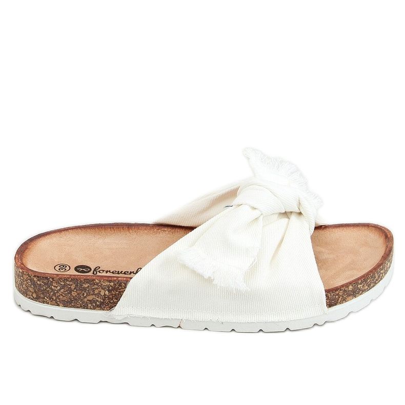 Valkoiset WS11 valkoiset puuvillatossut valkoinen