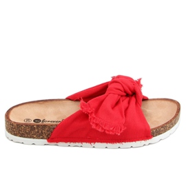 Punainen puuvillapunainen WS11 Punaiset tossut