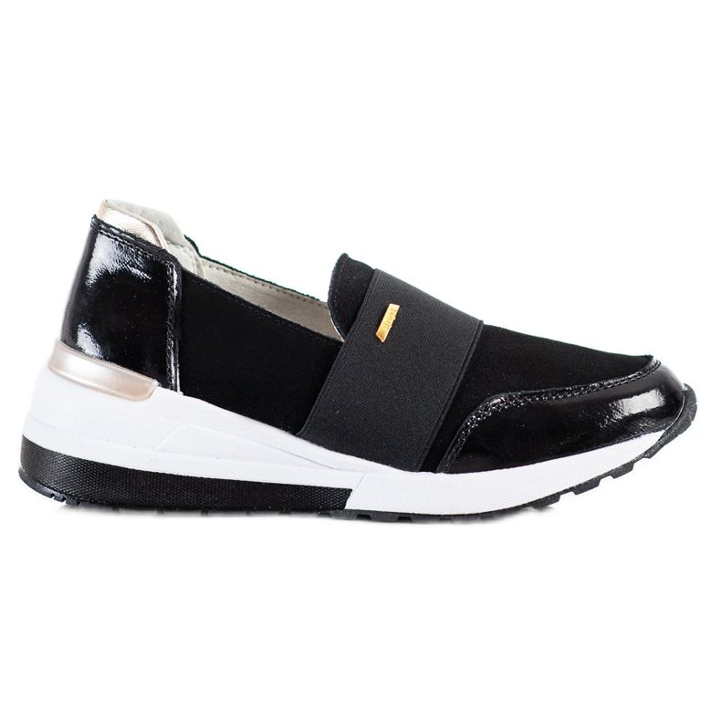 Goodin Mustat nahkaiset lenkkarit