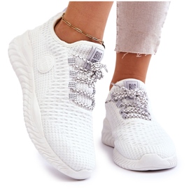 Naisten urheilukengät Memory Foam Big Star HH274296 Valkoinen