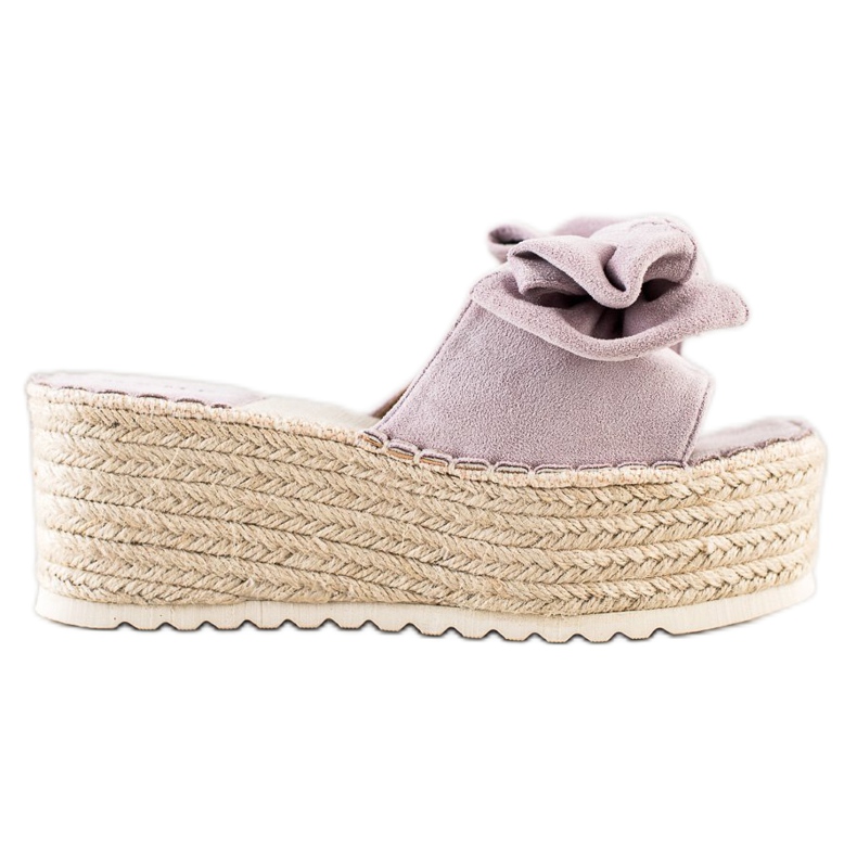 SHELOVET Tossut lavalla jousella violetti