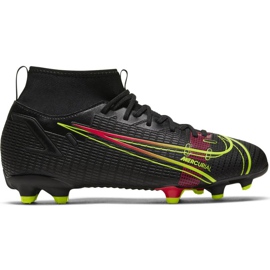 Nike Mercurial Superfly 8 Academy Mg Jr CV1127 090 jalkapallokengät musta