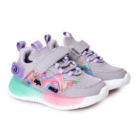 Apawwa Lasten urheilukengät Tennarit Harmaa Jump Jump monivärinen