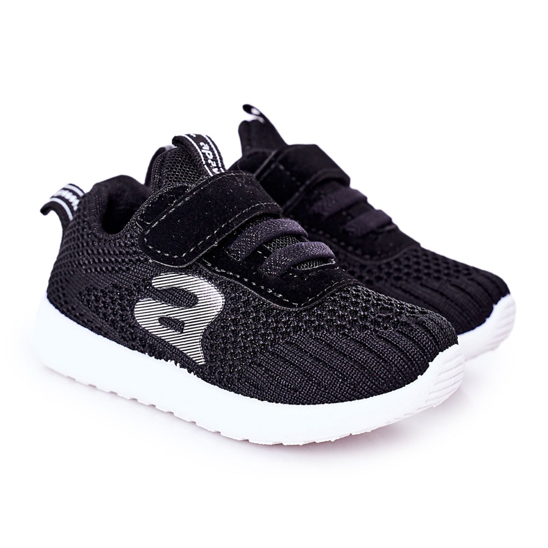 Apawwa Lasten mustat urheilukengät Little Sportsman