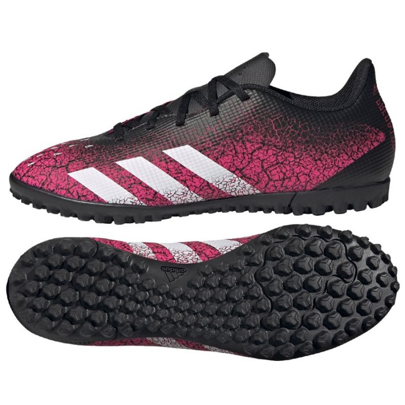 Adidas Predator Freak .4 Tf M FW7525 jalkapallokengät monivärinen ruusut ja violetit