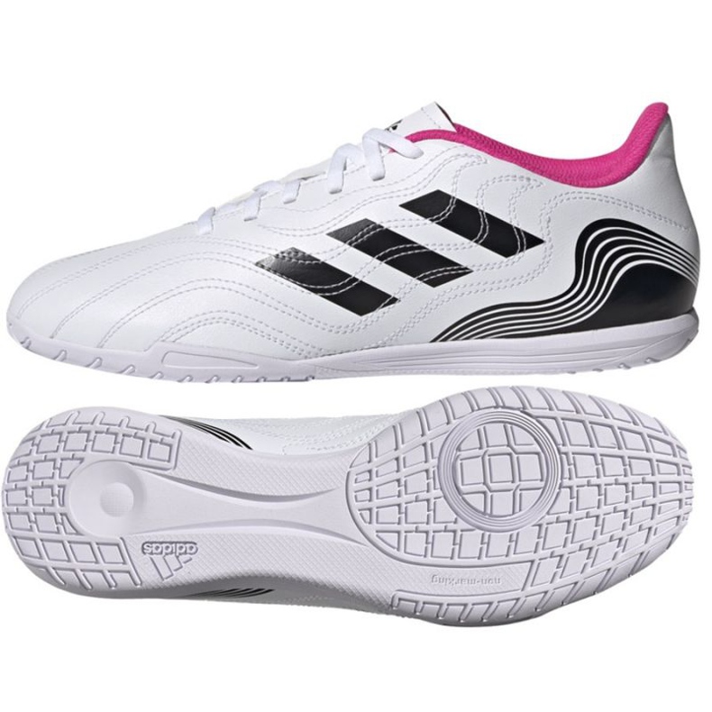 Adidas Copa Sense.4 In M FW6541 jalkapallokengät valkoinen valkoinen