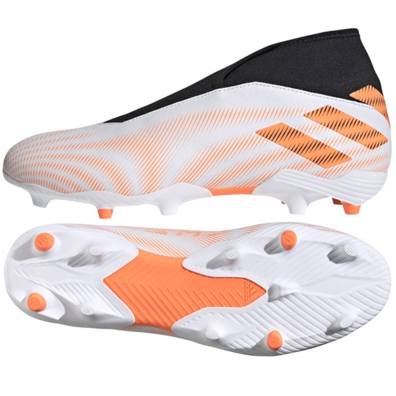 Adidas Nemeziz.3 Fg Ll M FW7340 jalkapallokengät monivärinen valkoinen