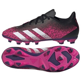 Adidas Predator Freak.4 FxG M FW7524 jalkapallokengät monivärinen vaaleanpunainen