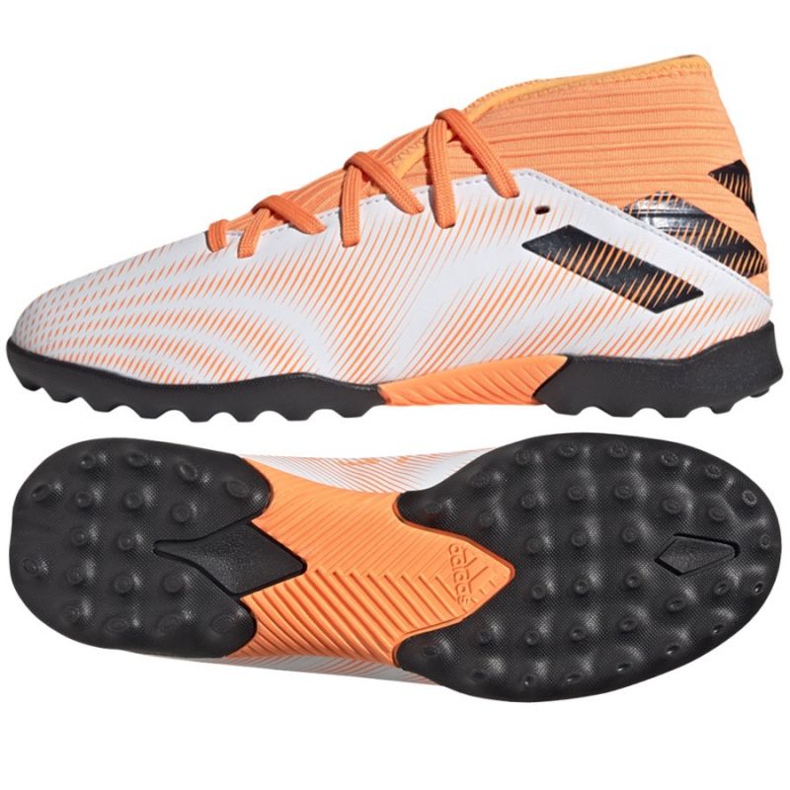 Adidas Nemeziz.3 Tf Jr FW7361 jalkapallokengät monivärinen valkoinen