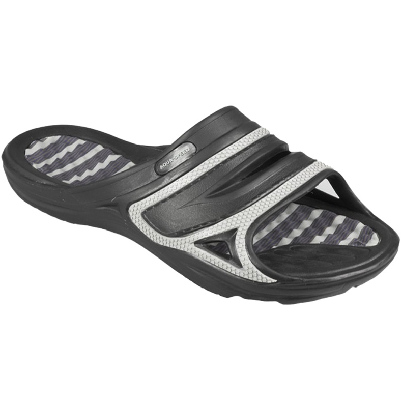 Aqua-Speed ​​Tahiti miesten tohvelit musta väri 07