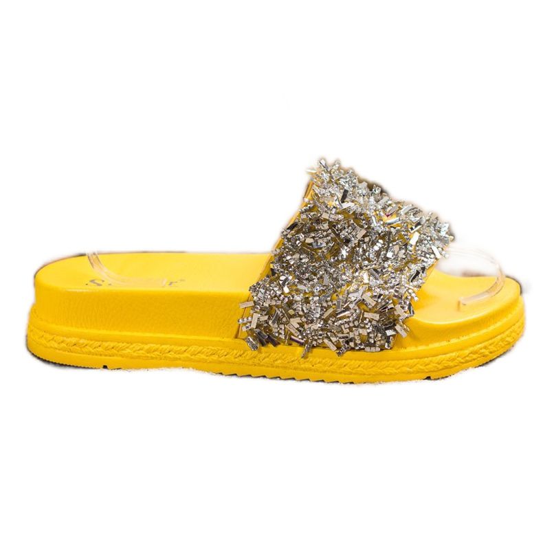 Seastar Muotikristallitossut hopea