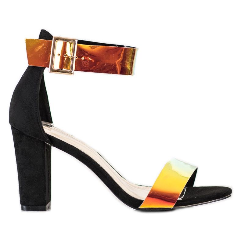 Goodin Sandaalit baarissa, jossa on holoefekti musta
