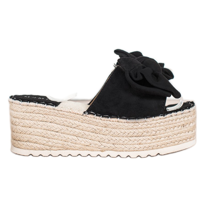 SHELOVET Tossut lavalla jousella musta