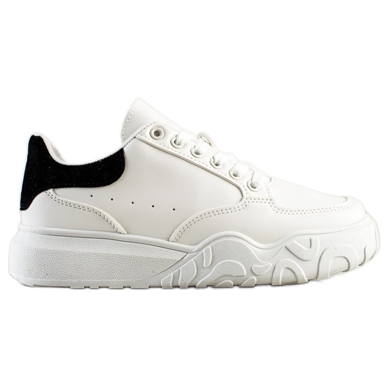 Small Swan Valkoiset nahkaiset lenkkarit valkoinen