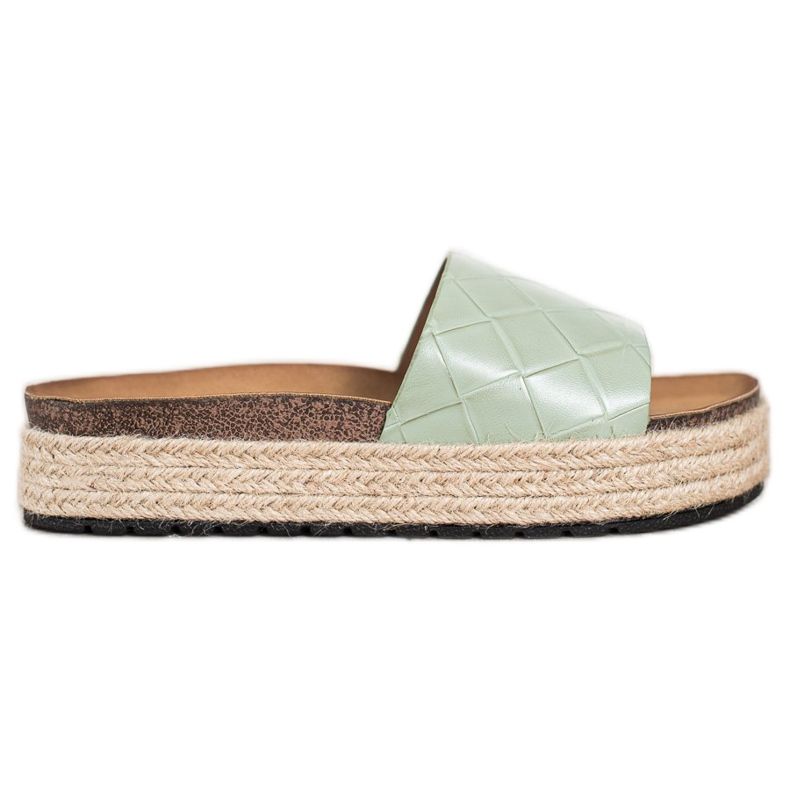 SHELOVET Tossut alustalla vihreä