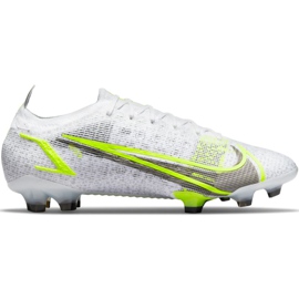 Nike Mercurial Vapor 14 Elite Fg CQ7635 107 jalkapallokengät valkoinen