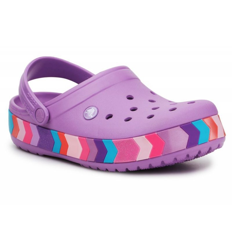 Crocs Chevron Beaded Clog K 207007-5PR violetti