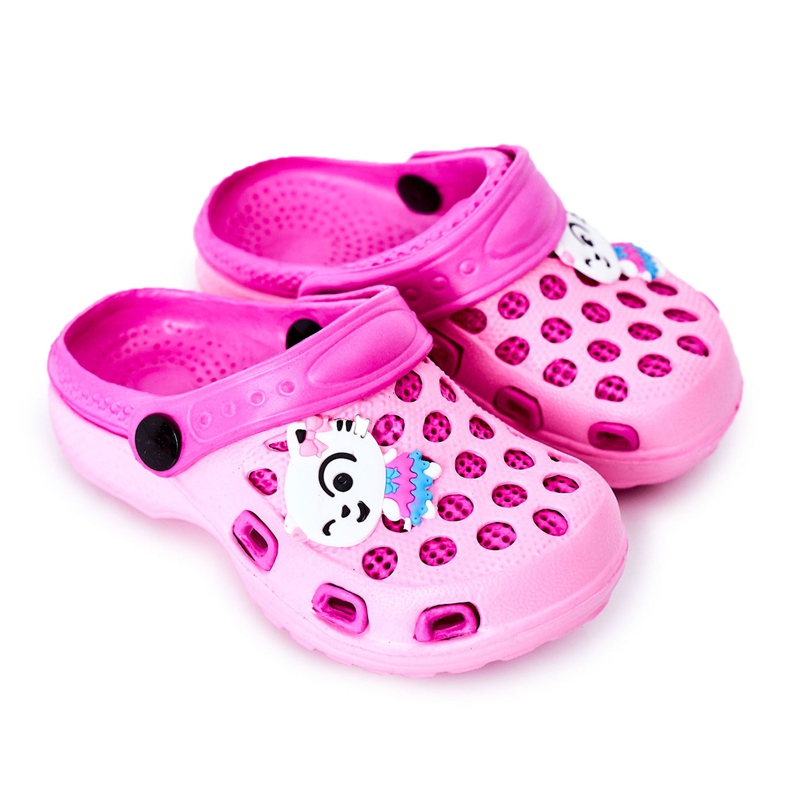 Lasten vaahtotossut Crocs Pink Jupiter vaaleanpunainen
