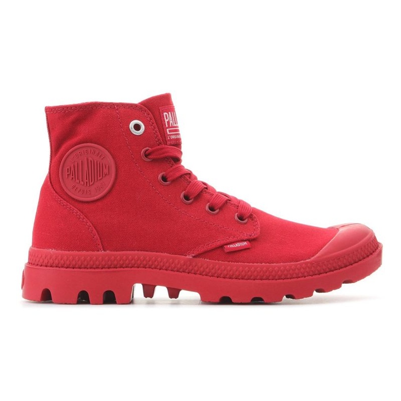 Palladium Pampa Hi Mono U 73089-607-M kengät punainen