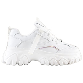 SHELOVET Valkoiset muoti lenkkarit valkoinen