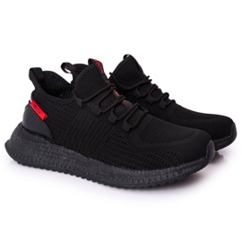 Miesten urheilukengät Big Star HH174273 Musta