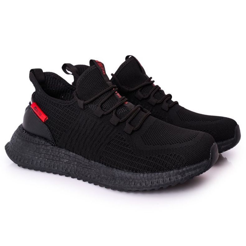 Miesten urheilukengät Big Star HH174273 Musta