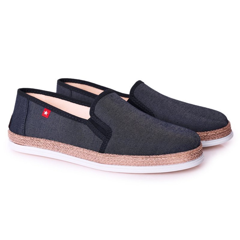 Miesten espadrillit Big Star HH176002 Navy Blue sininen